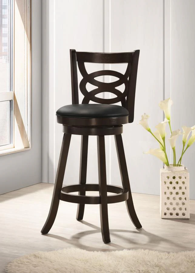 Calecita - Wood Swivel Counter Stool (Set of 2) - Image 4