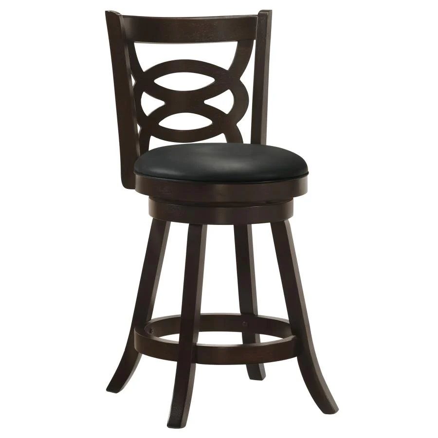 Calecita - Wood Swivel Counter Stool (Set of 2) - Image 5