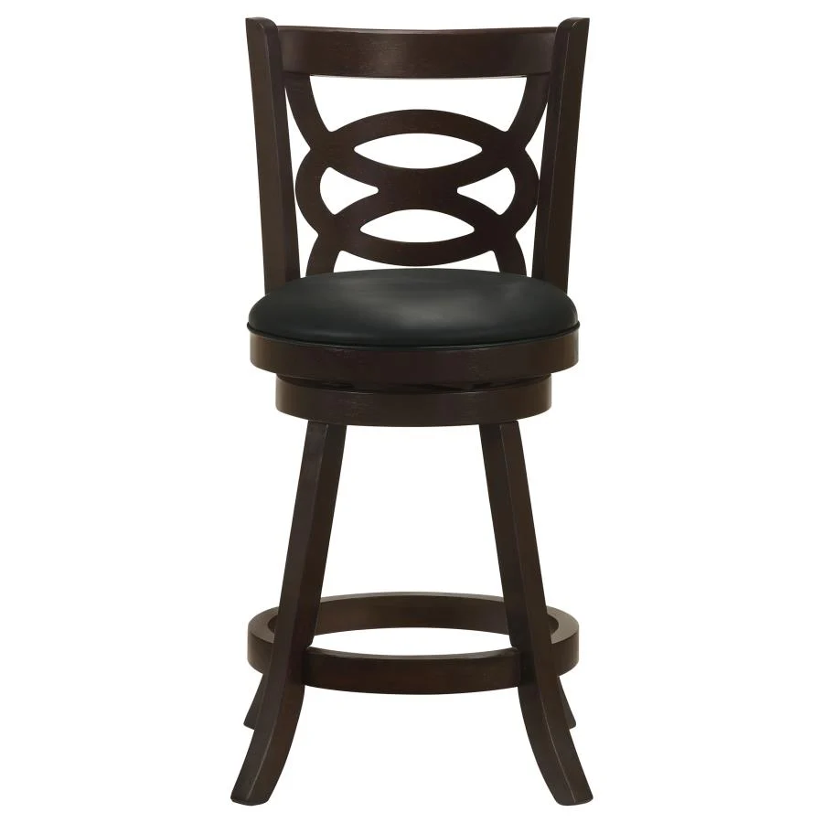 Calecita - Wood Swivel Counter Stool (Set of 2) - Image 7