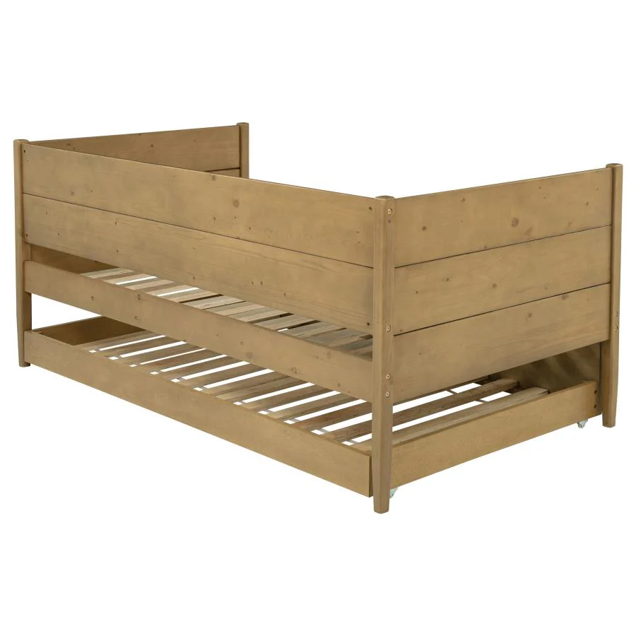 Calinda - Wood Twin Daybed With Trundle - Natural - Image 12