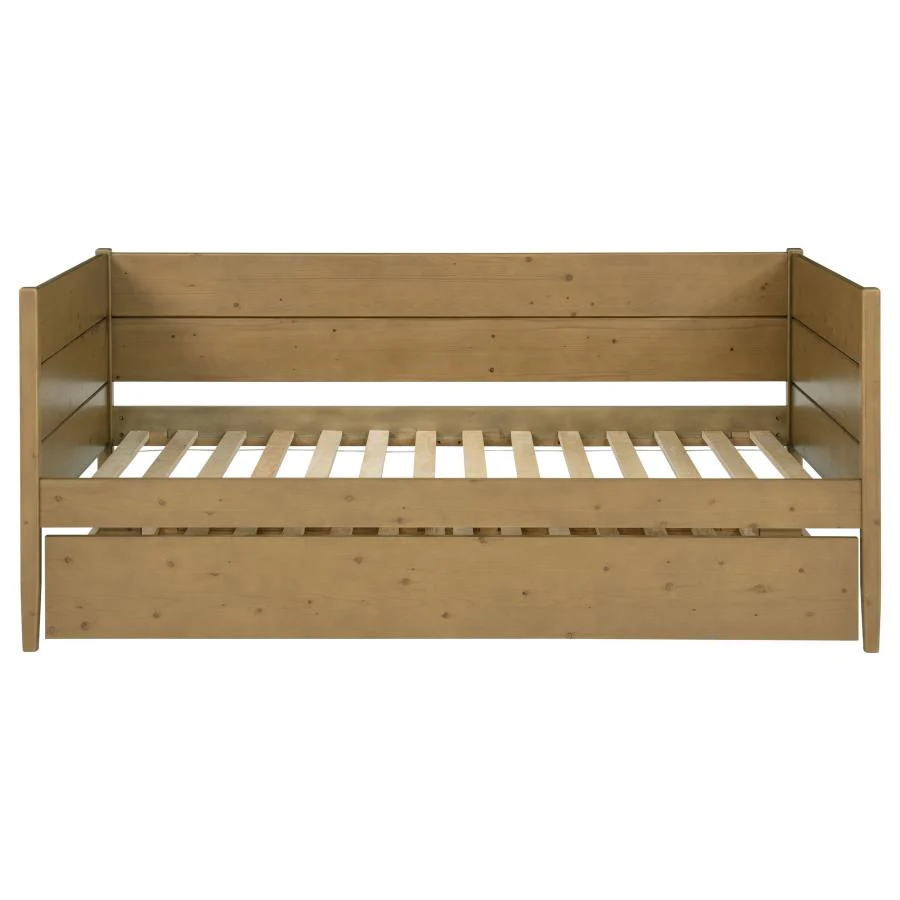Calinda - Wood Twin Daybed With Trundle - Natural - Image 5
