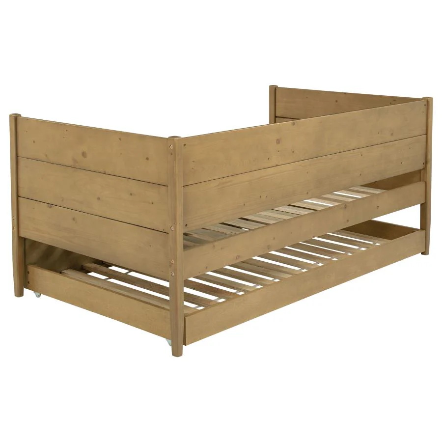 Calinda - Wood Twin Daybed With Trundle - Natural - Image 8