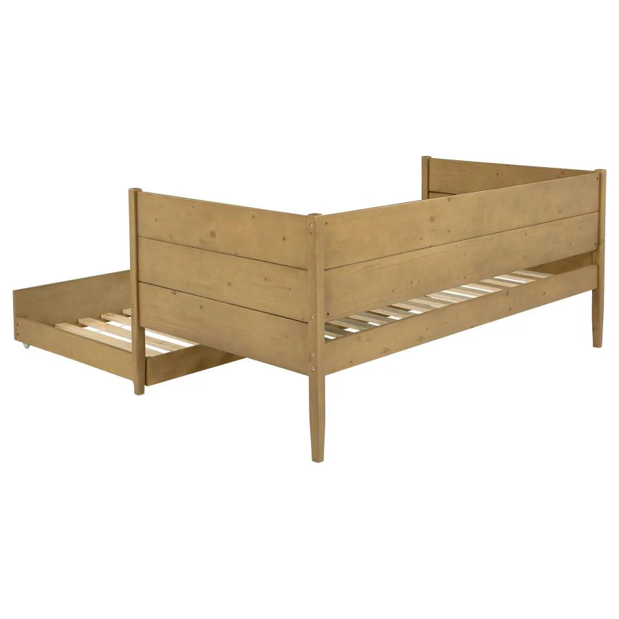 Calinda - Wood Twin Daybed With Trundle - Natural - Image 9