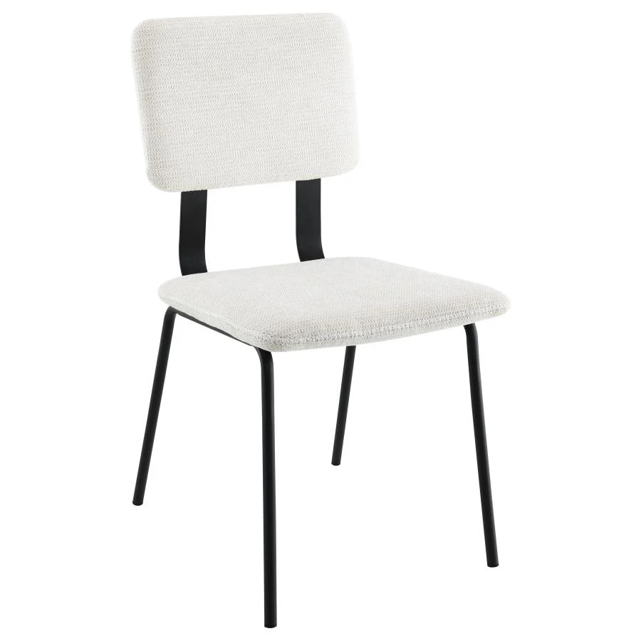 Calla Fabric Upholstered Dining Side Chair (Set of 2) - Image 3