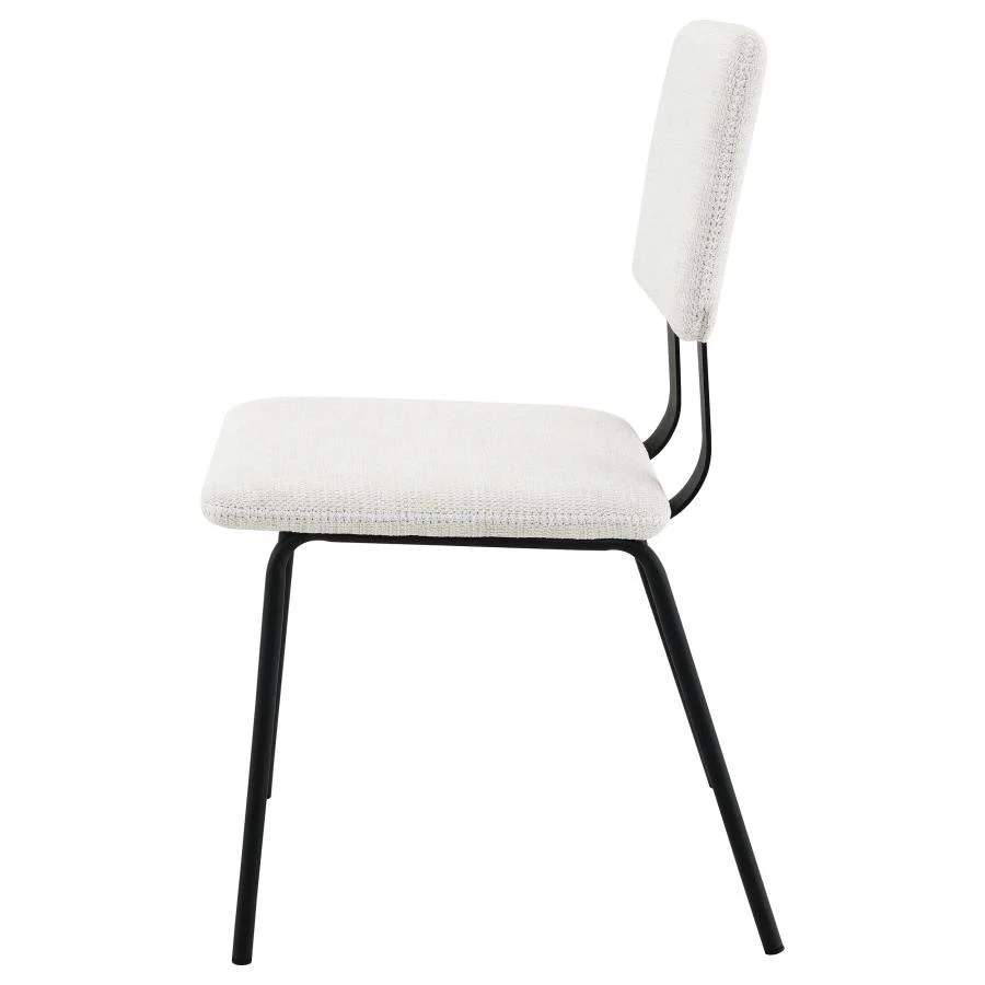 Calla Fabric Upholstered Dining Side Chair (Set of 2) - Image 9