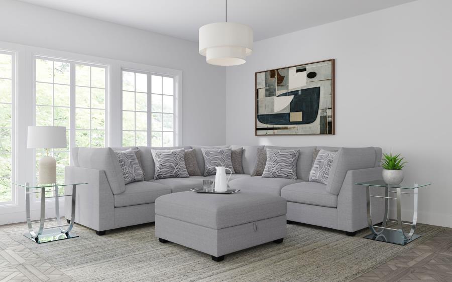 Cambria - Upholstered Modular Sectional Sofa - Image 5