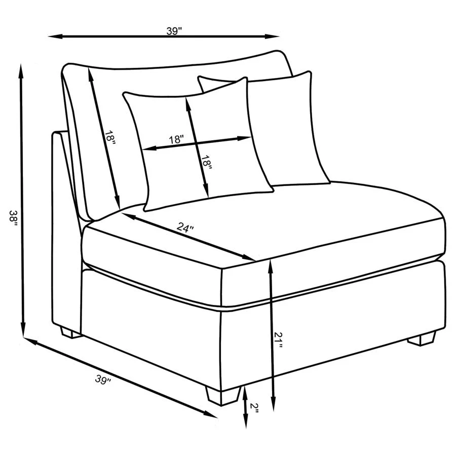 Cambria - Upholstered Modular Sectional Sofa - Image 71