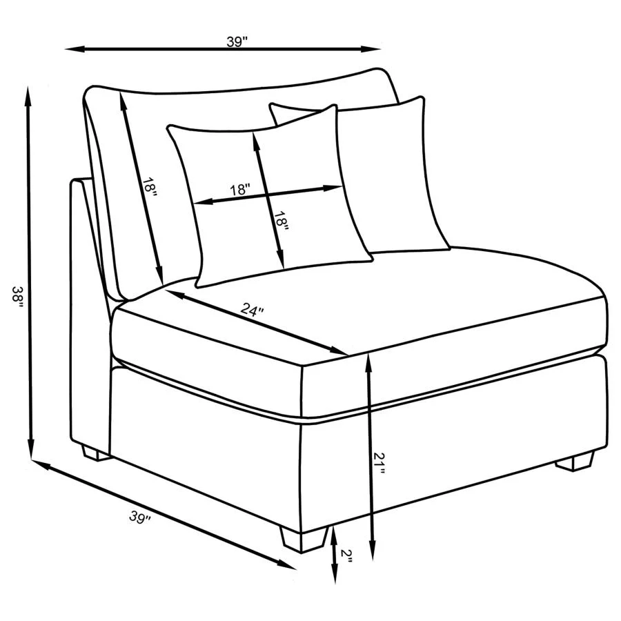 Cambria - Upholstered Modular Sectional Sofa - Image 79