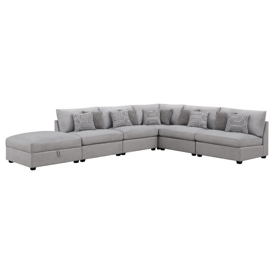 Cambria - Upholstered Modular Sectional Sofa - Image 9