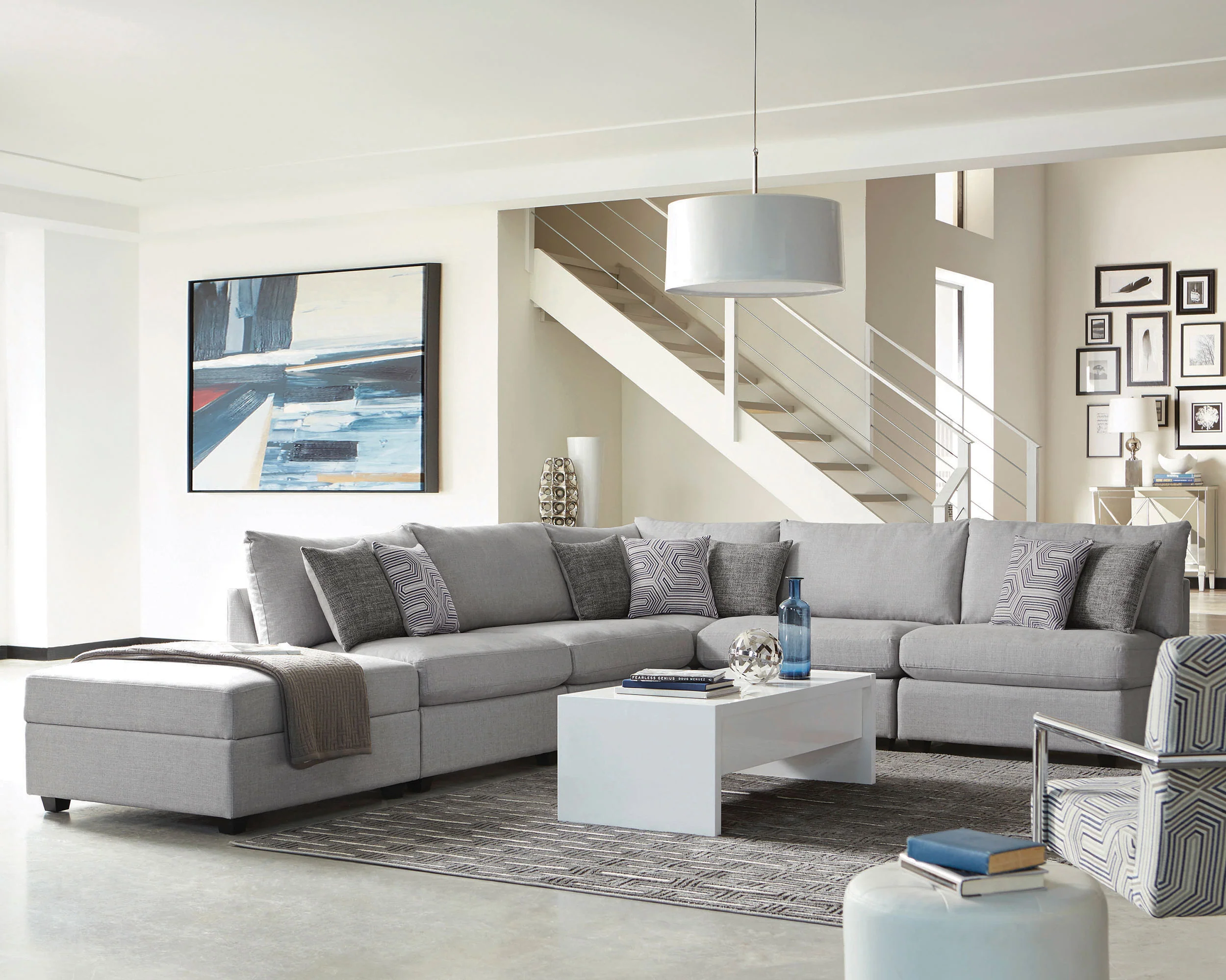 Cambria - Upholstered Modular Sectional Sofa - Image 92