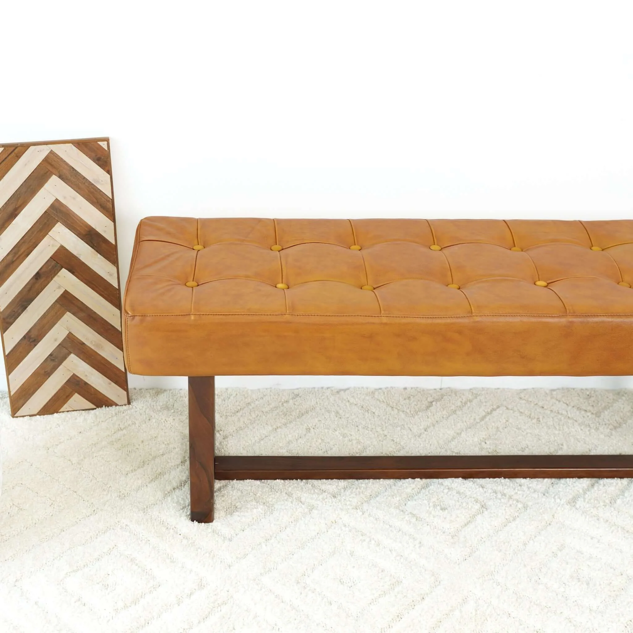 Cameron - Bench - Brown / Tan - Image 9