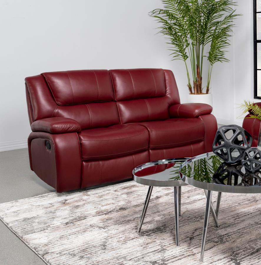 Camila - Upholstered Motion Reclining Loveseat - Image 3