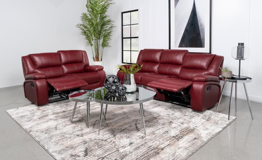 Camila - Upholstered Reclining Sofa Set - Image 5