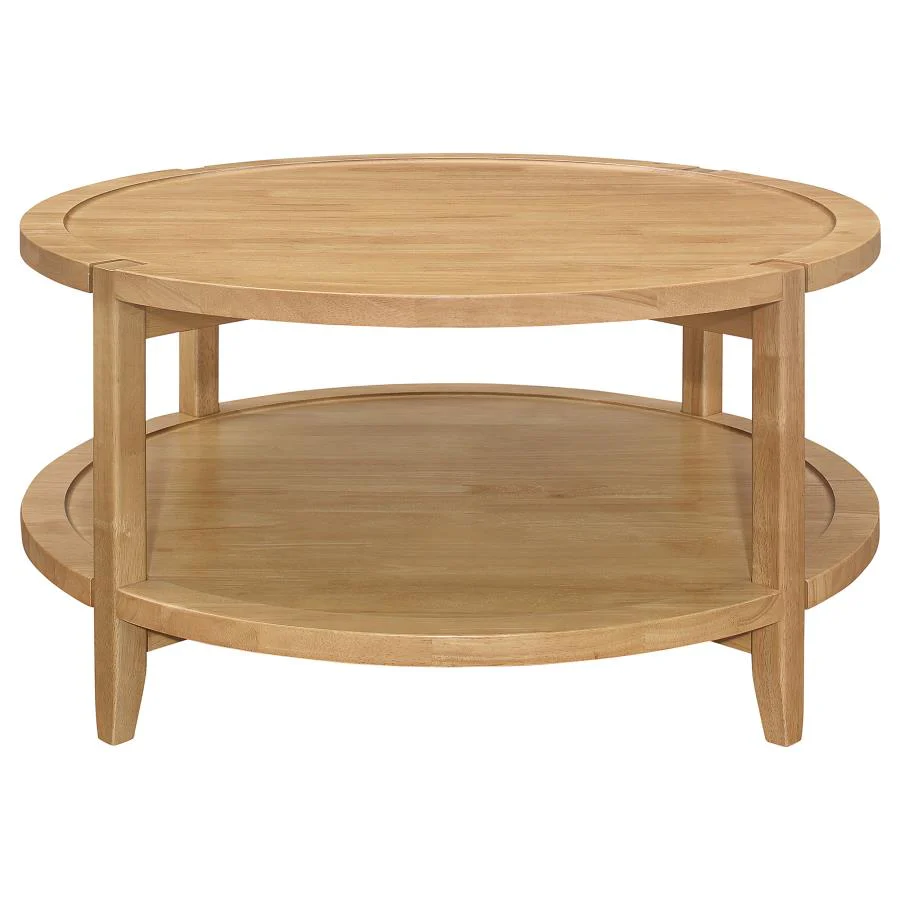 Camillo - Round Solid Wood Table - Image 10