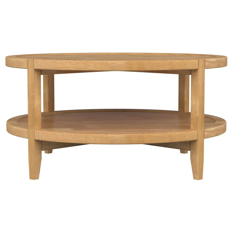 Camillo - Round Solid Wood Table - Image 12