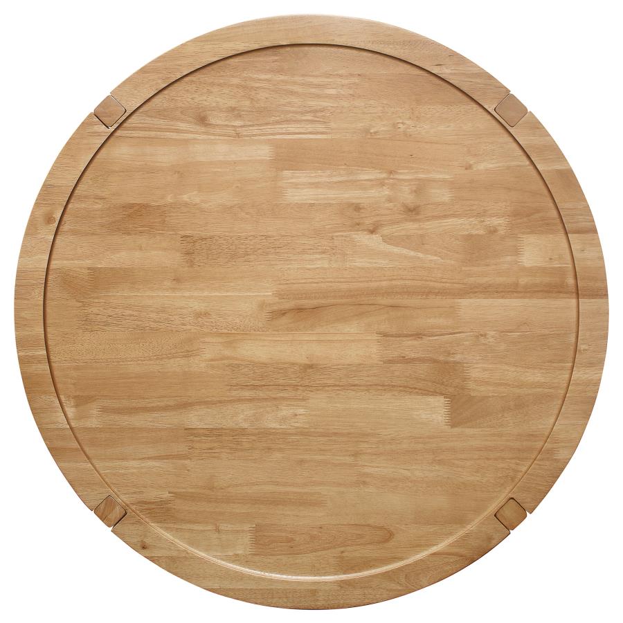 Camillo - Round Solid Wood Table - Image 14