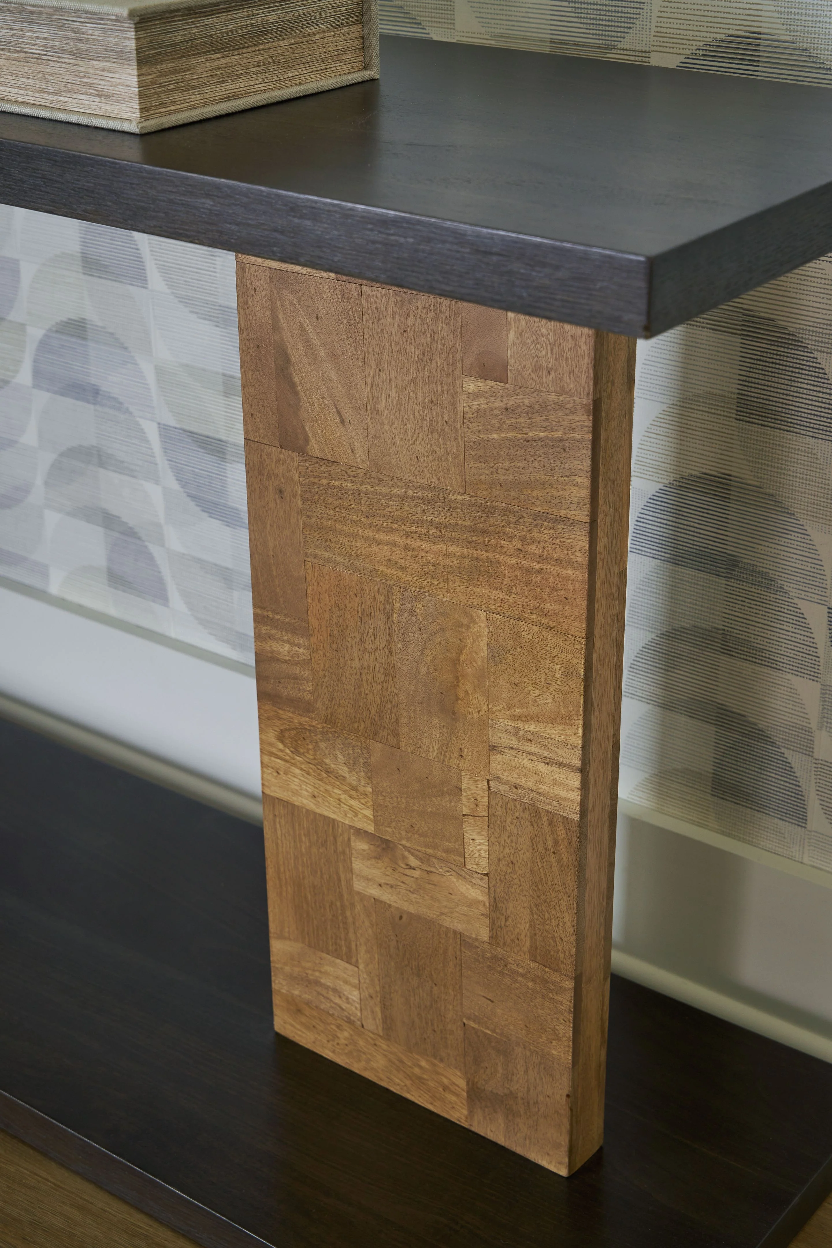 Camlett - Console Sofa Table - Brown - Image 8