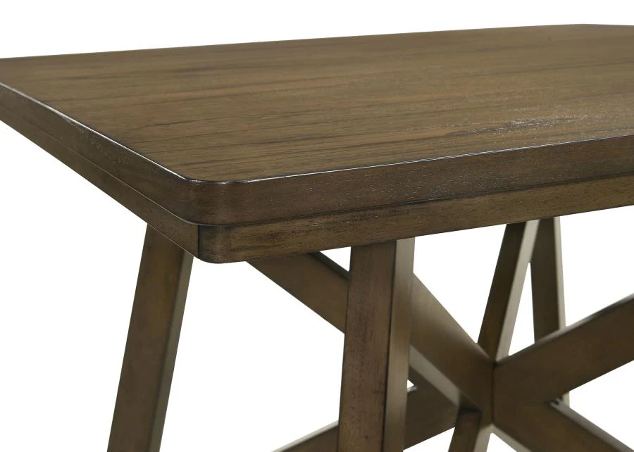 Canfield - 5 Piece Counter Height Dining Set - Brown - Image 5