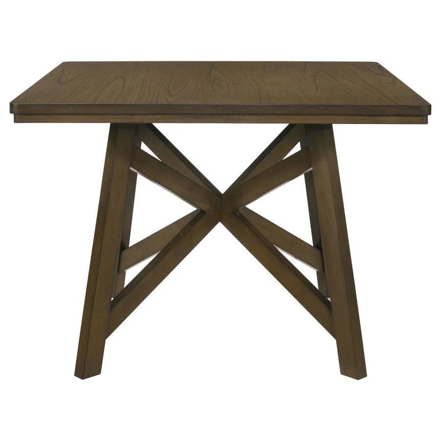 Canfield - Square Counter Height Dining Table - Brown - Image 4