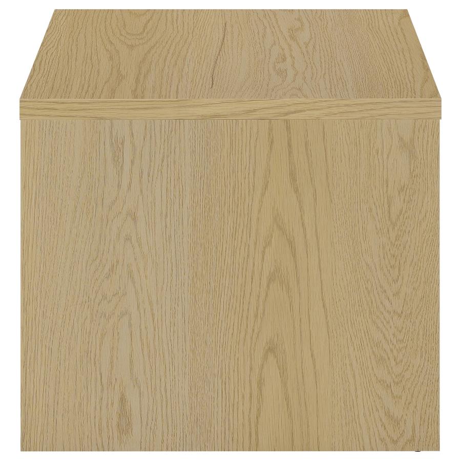 Canoga - Engineered Wood Accent Side End Table - Light Oak - Image 5