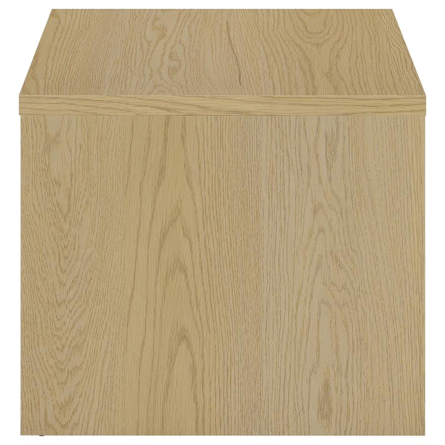 Canoga - Lift Top Cocktail Coffee Table Set - Light Oak - Image 14
