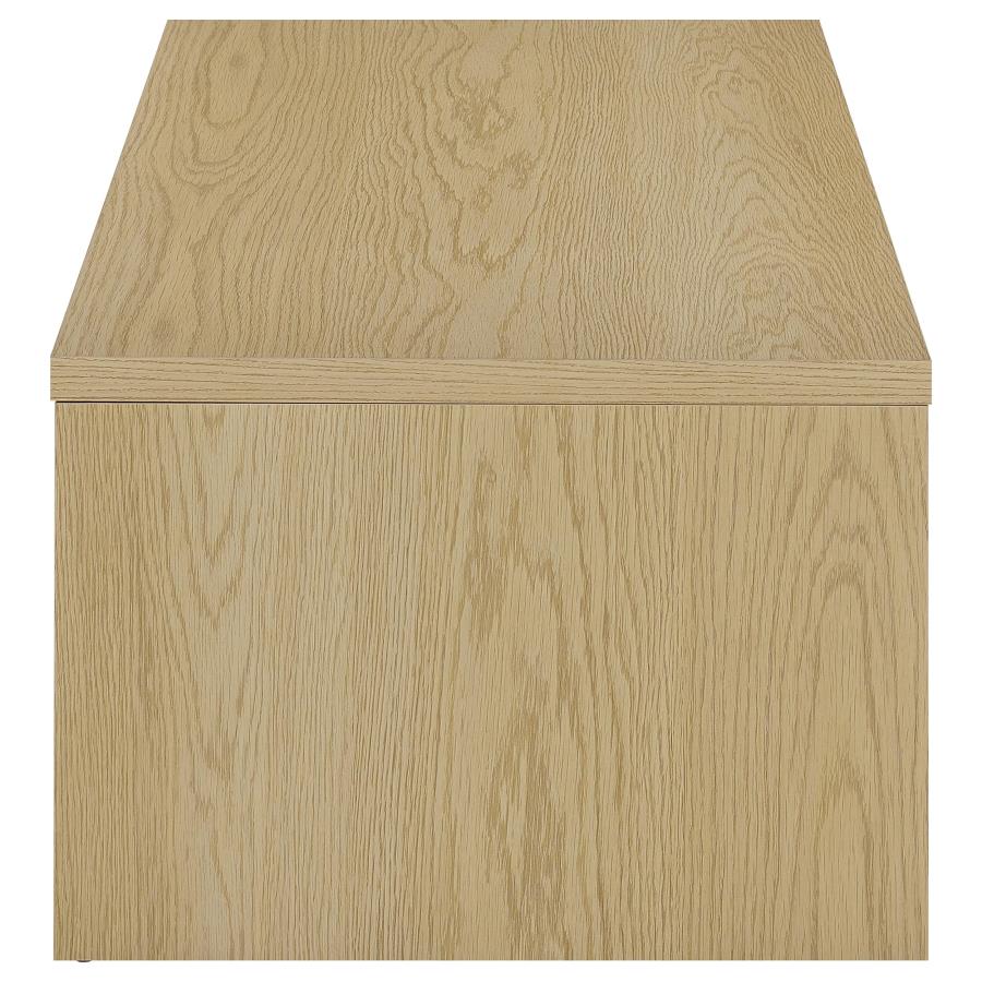 Canoga - Lift Top Cocktail Coffee Table Set - Light Oak - Image 28