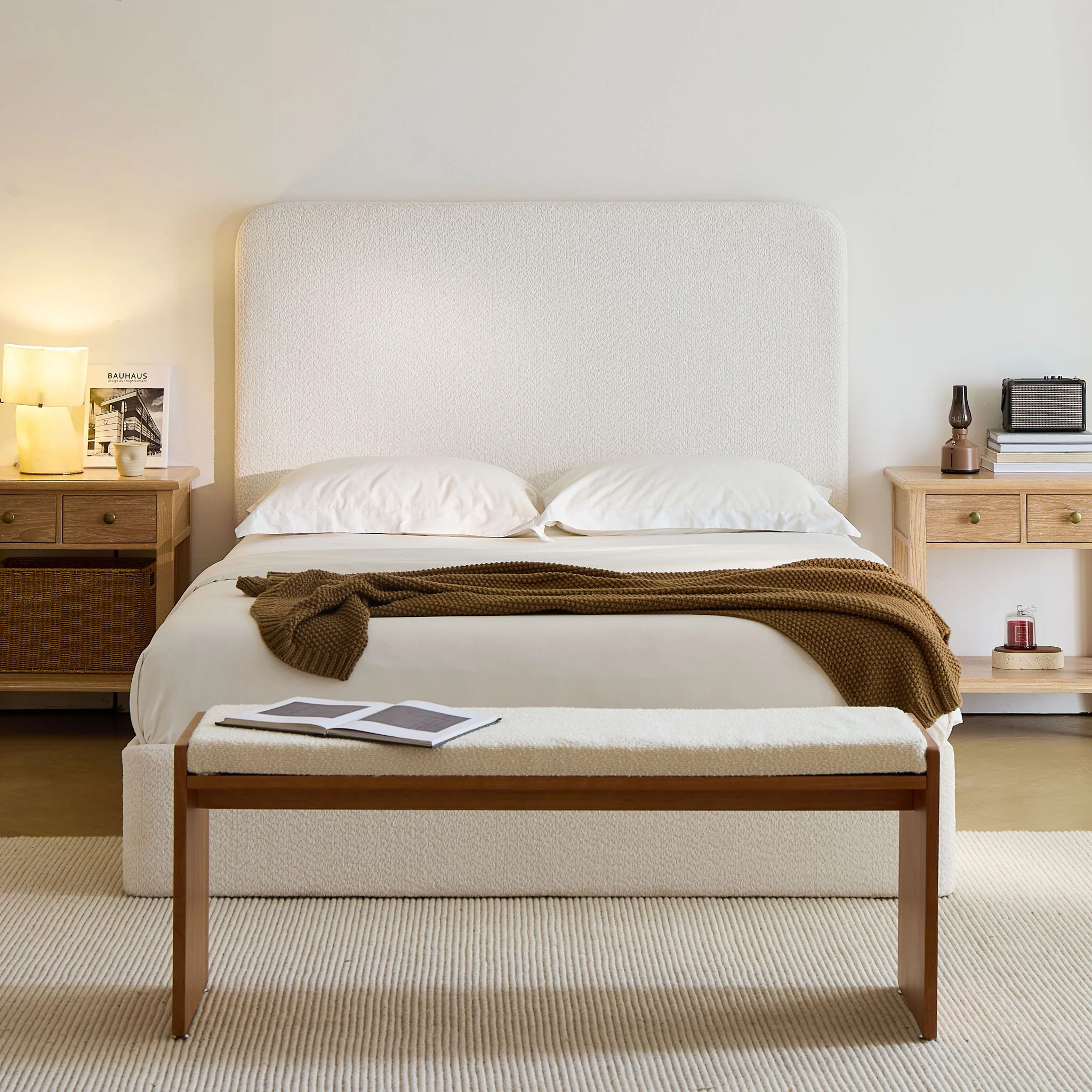 Canter - Tall Headboard Upholstered Bed - Image 6