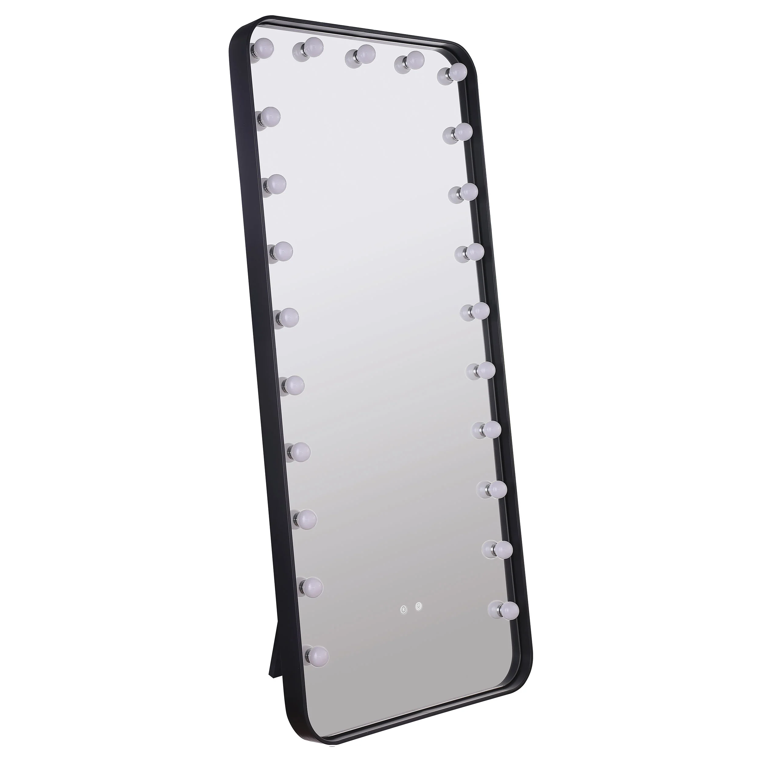 Canton - LED Standing Mirror With Speakers - Black - Image 12