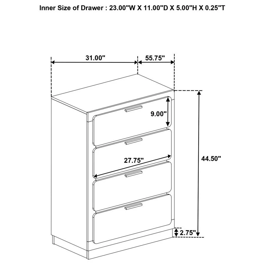 Caraway - 4-Drawer Bedroom Chest - Image 22