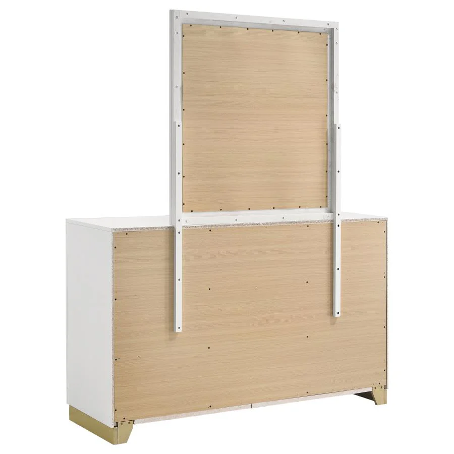 Caraway - 6-Drawer Bedroom Dresser With Mirror - Image 11