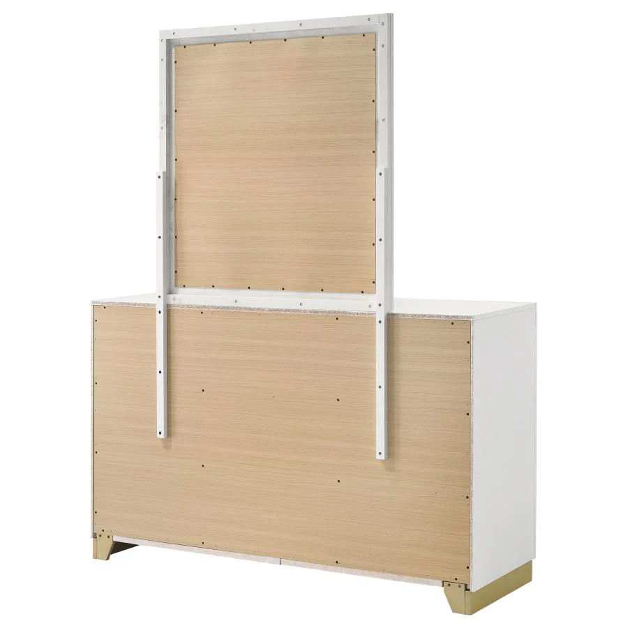 Caraway - 6-Drawer Bedroom Dresser With Mirror - Image 15