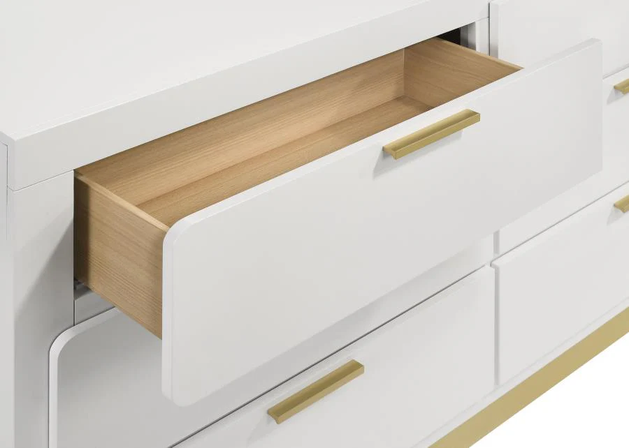 Caraway - 6-Drawer Bedroom Dresser With Mirror - Image 19