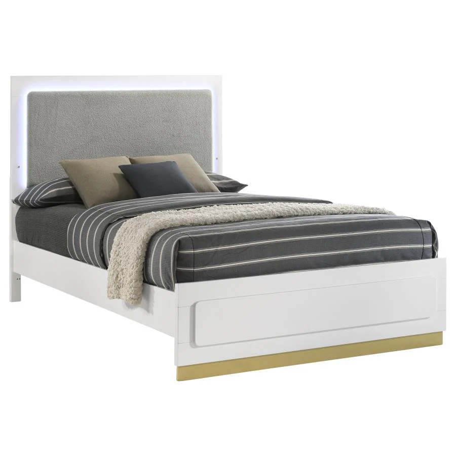 Caraway - Wood LED Panel Bed - Image 14