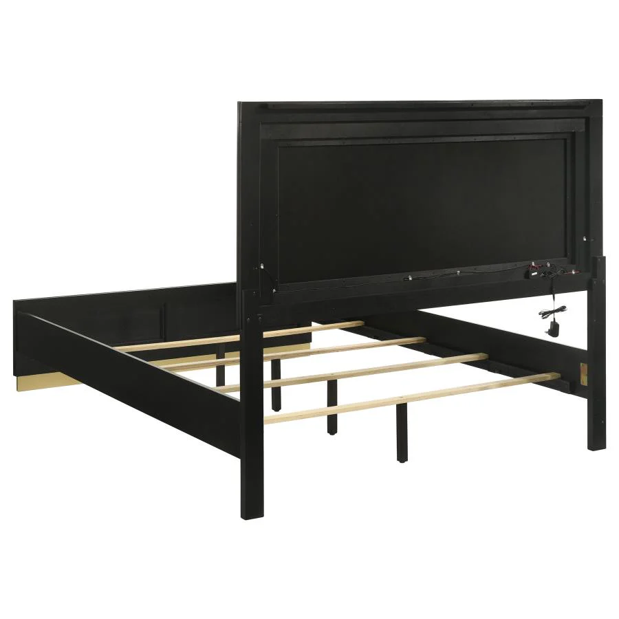 Caraway - Wood LED Panel Bed - Image 24
