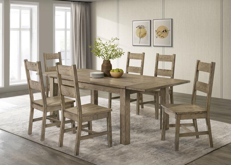 Cardova - Solid Wood Dining Side Chair (Set of 2) - Vineyard Oak - Image 12