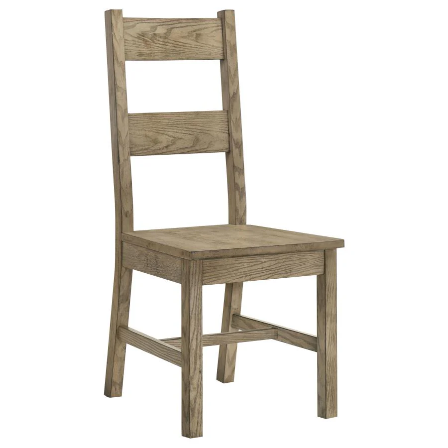 Cardova - Solid Wood Dining Side Chair (Set of 2) - Vineyard Oak - Image 3