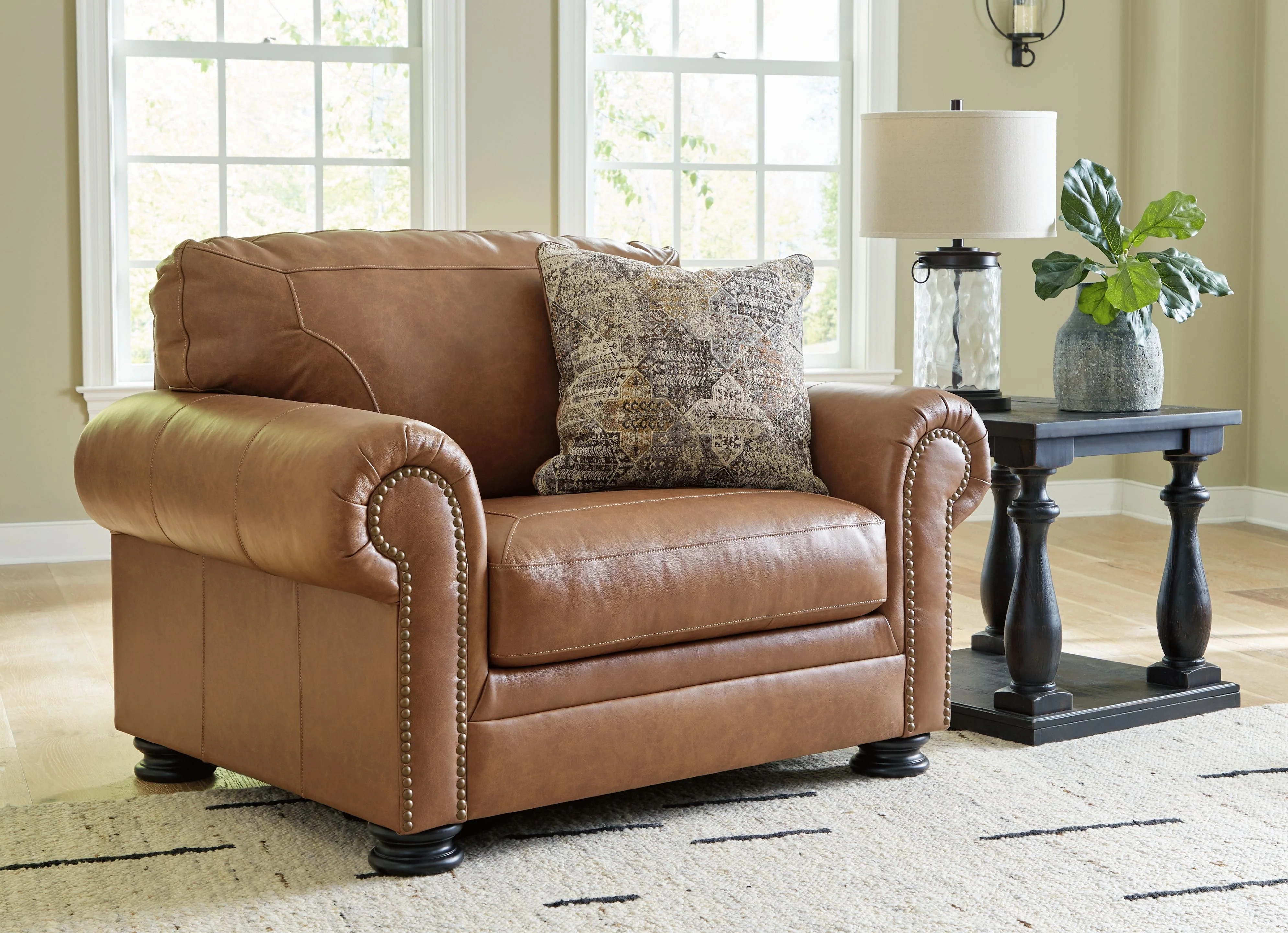 Carianna - Chair And A Half - Caramel - Image 7