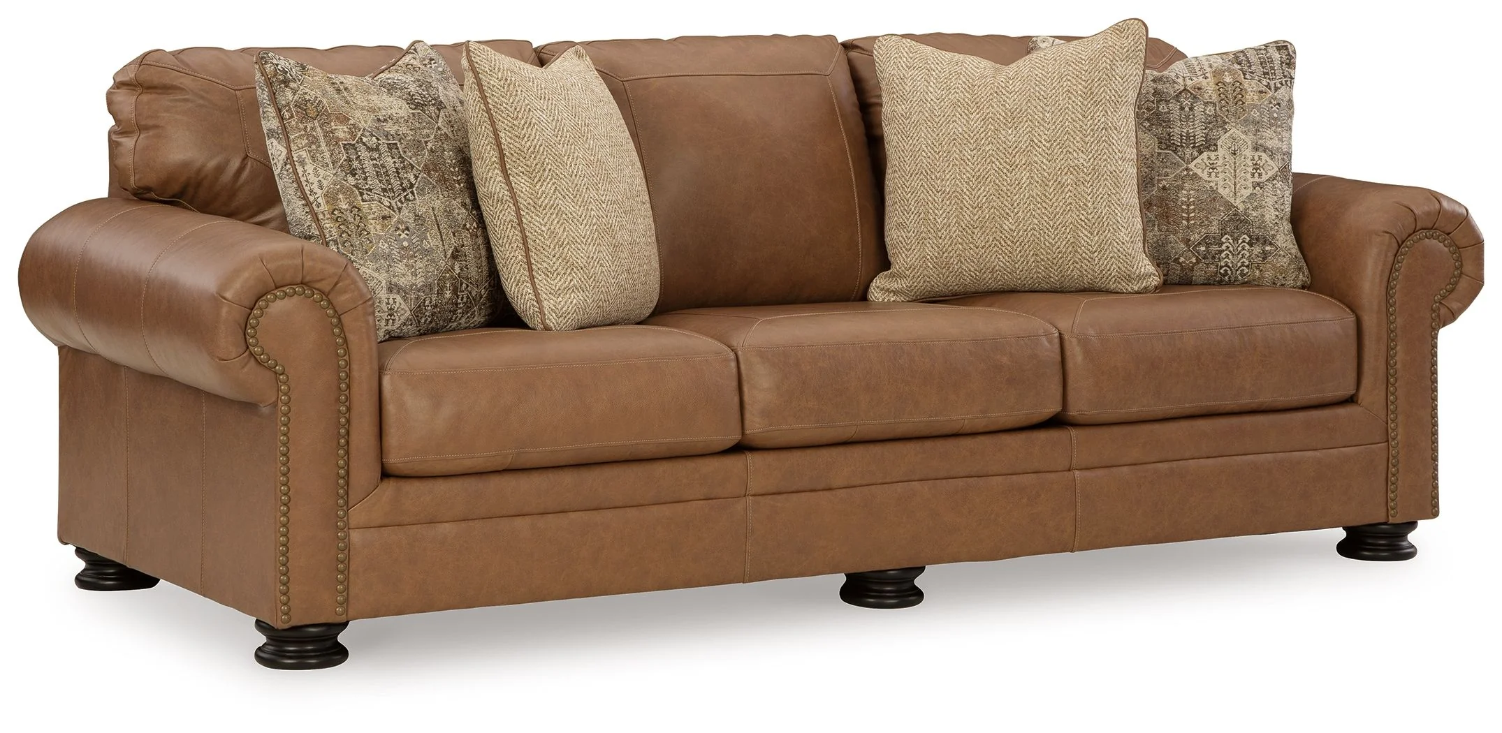 Carianna - Queen Sofa Sleeper - Caramel - Image 4