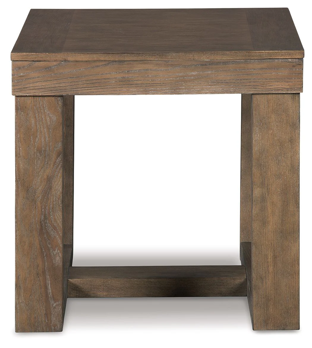 Cariton - Square End Table - Gray - Image 4