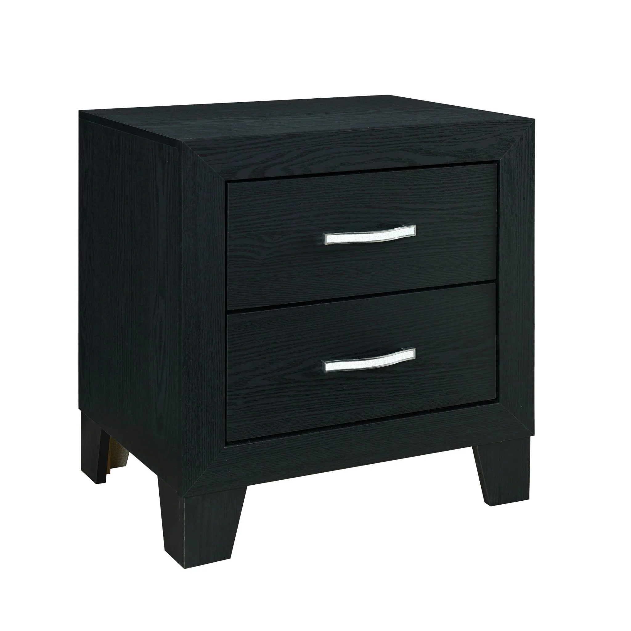 Carlos - 5 Pieces Queen Bedroom Set, Modern Design - Black - Image 5