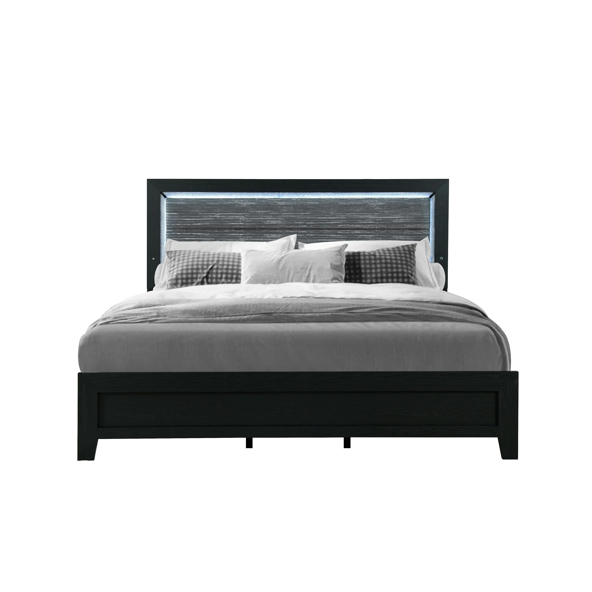 Carlos - Modern Design Bed With LED - Image 5