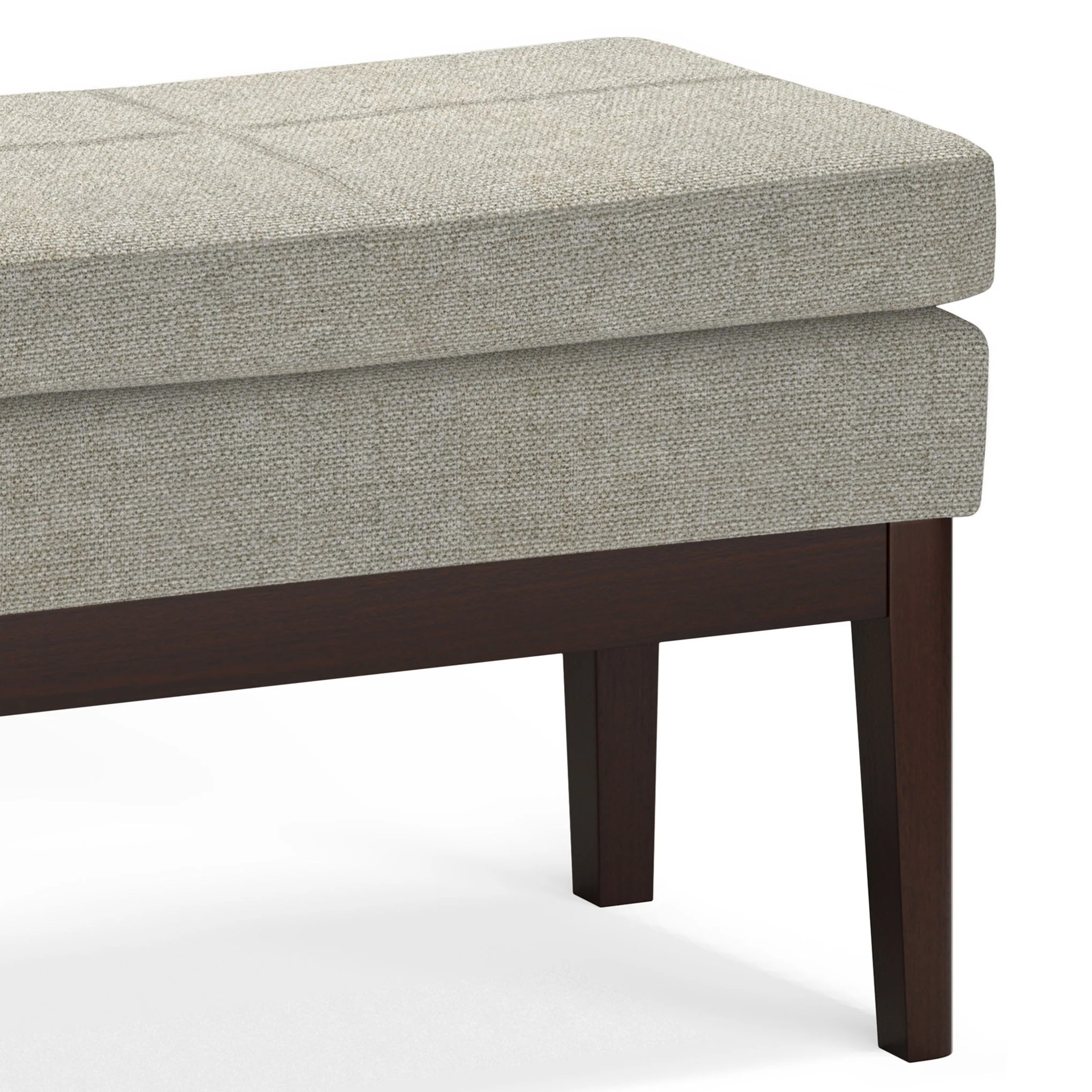 Carlson - Ottoman Bench, Mid Century Design - Image 18