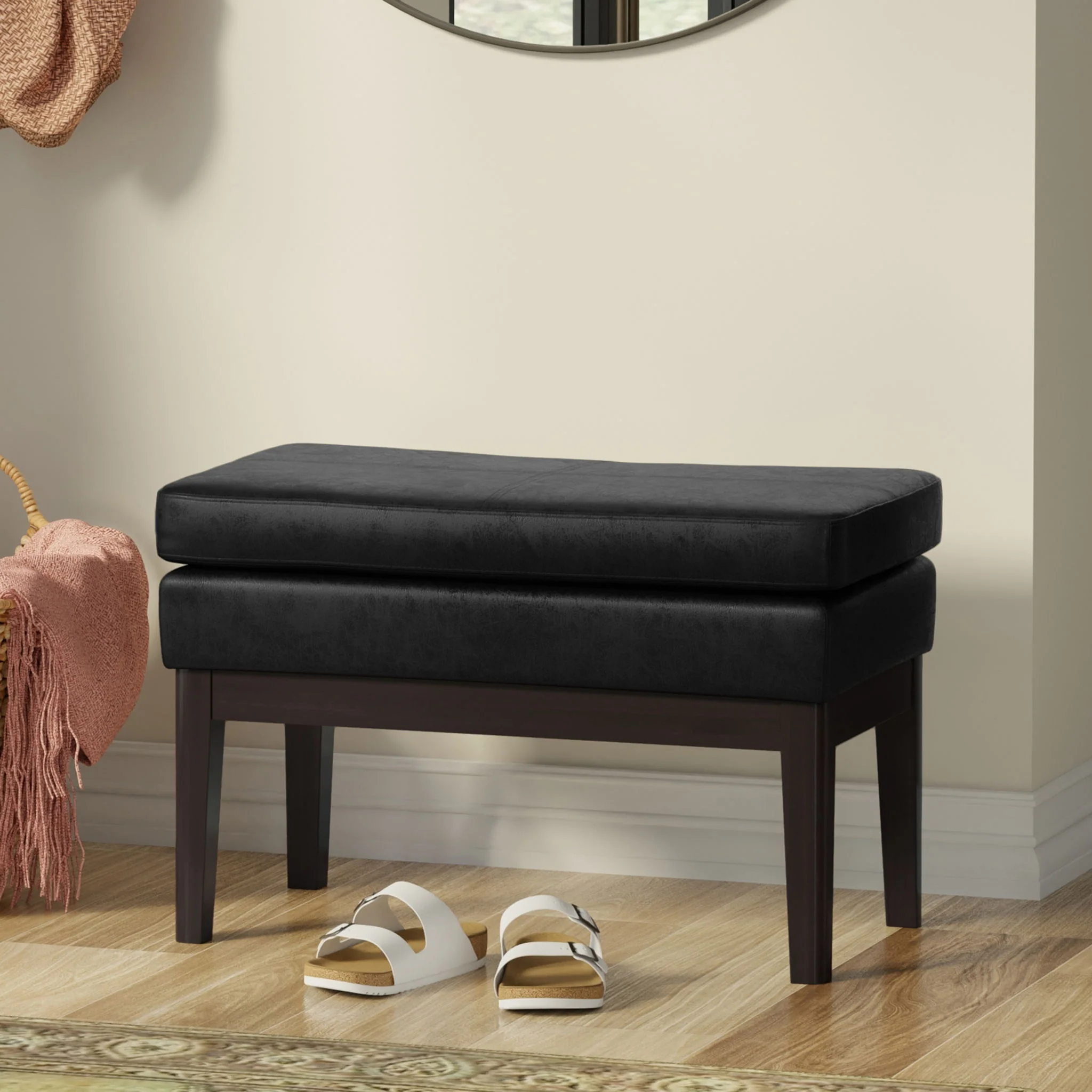 Carlson - Ottoman Bench, Mid Century Design - Image 42