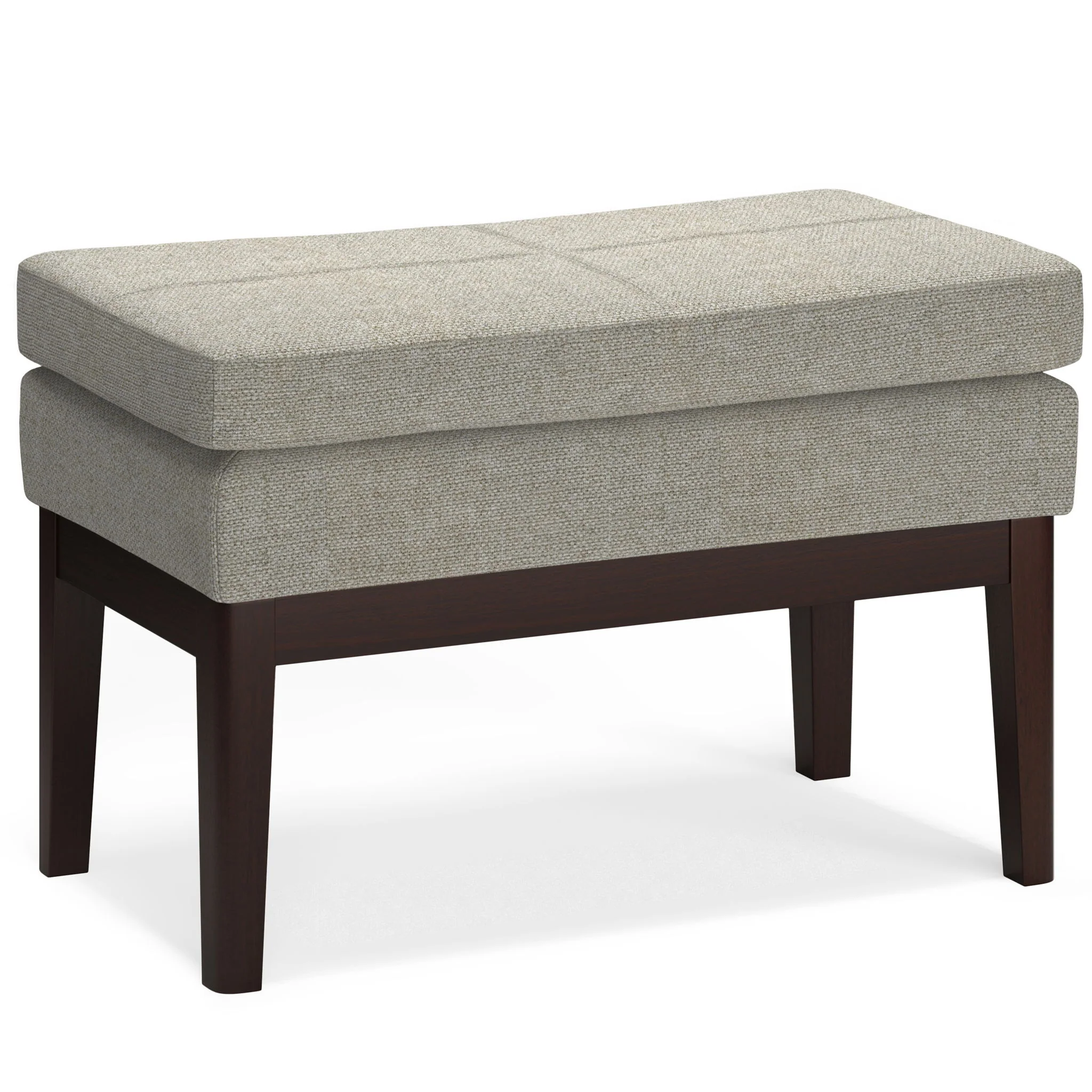 Carlson - Ottoman Bench, Mid Century Design - Image 8