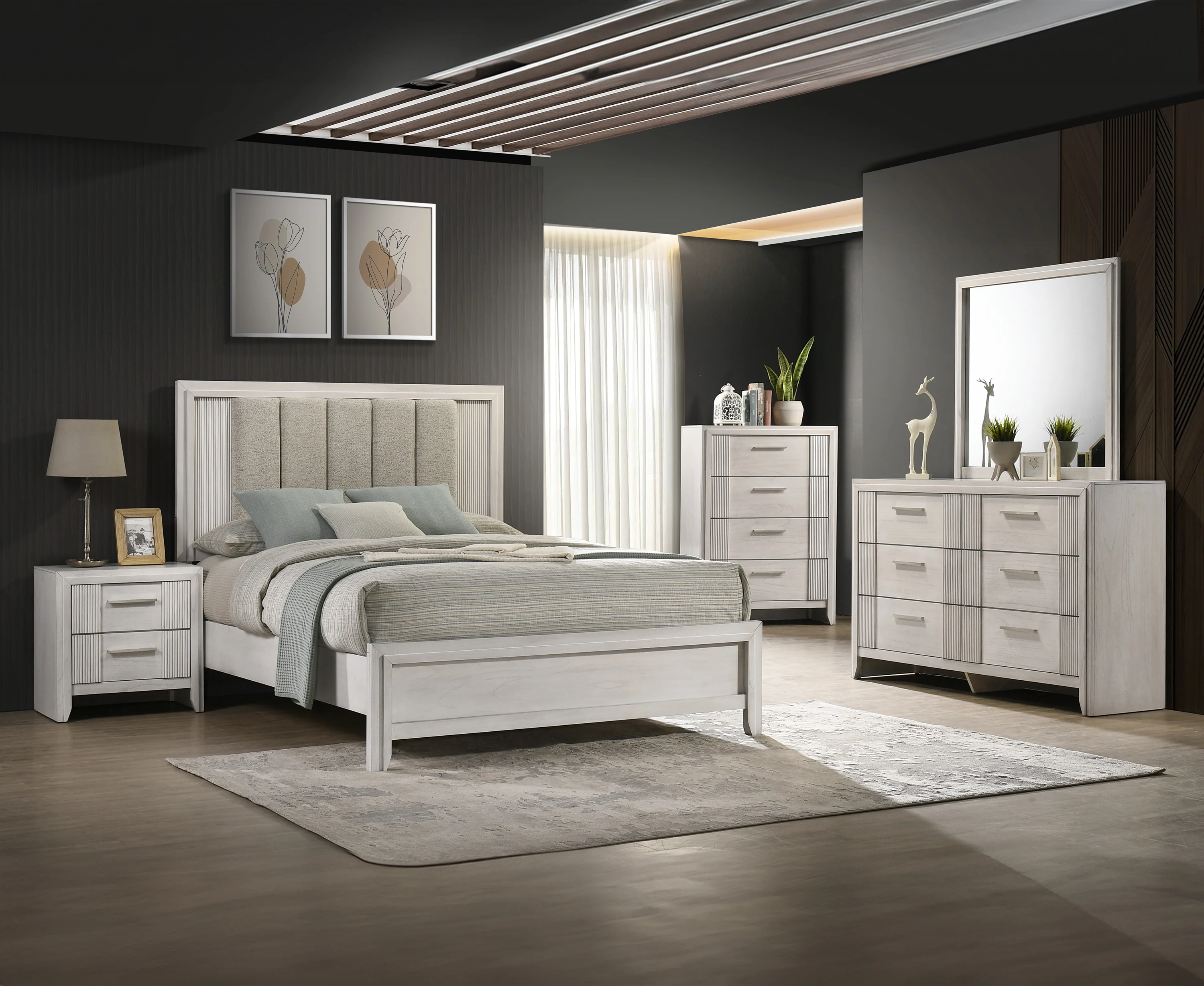 Carlton Dresser White Mist