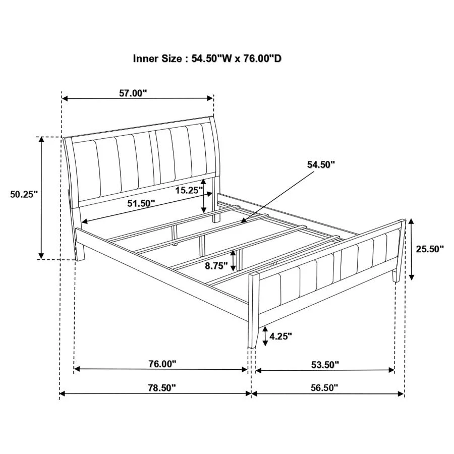 Carlton - Wood Panel Bed - Image 46