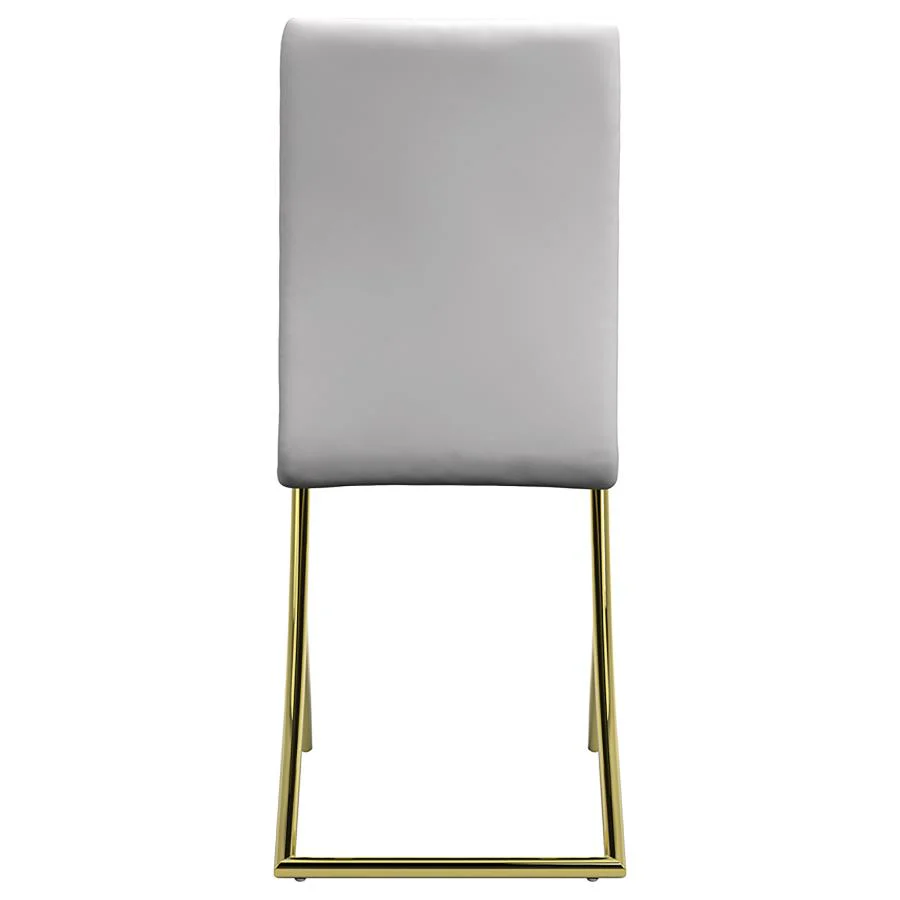 Carmelia Upholstered Dining Side Chair White (Set of 4) - Image 7