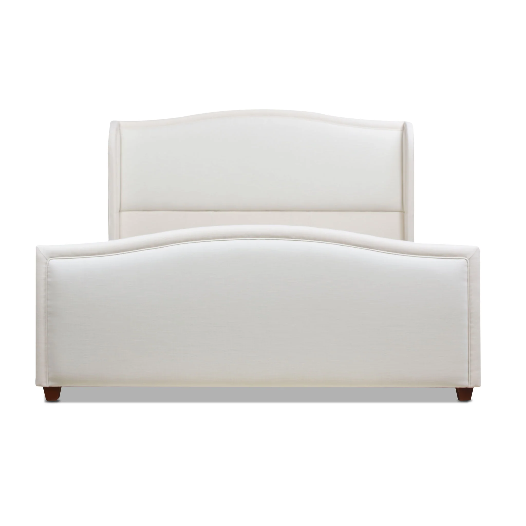 Carmen - Upholstered Wingback Panel Bed Frame - Image 8
