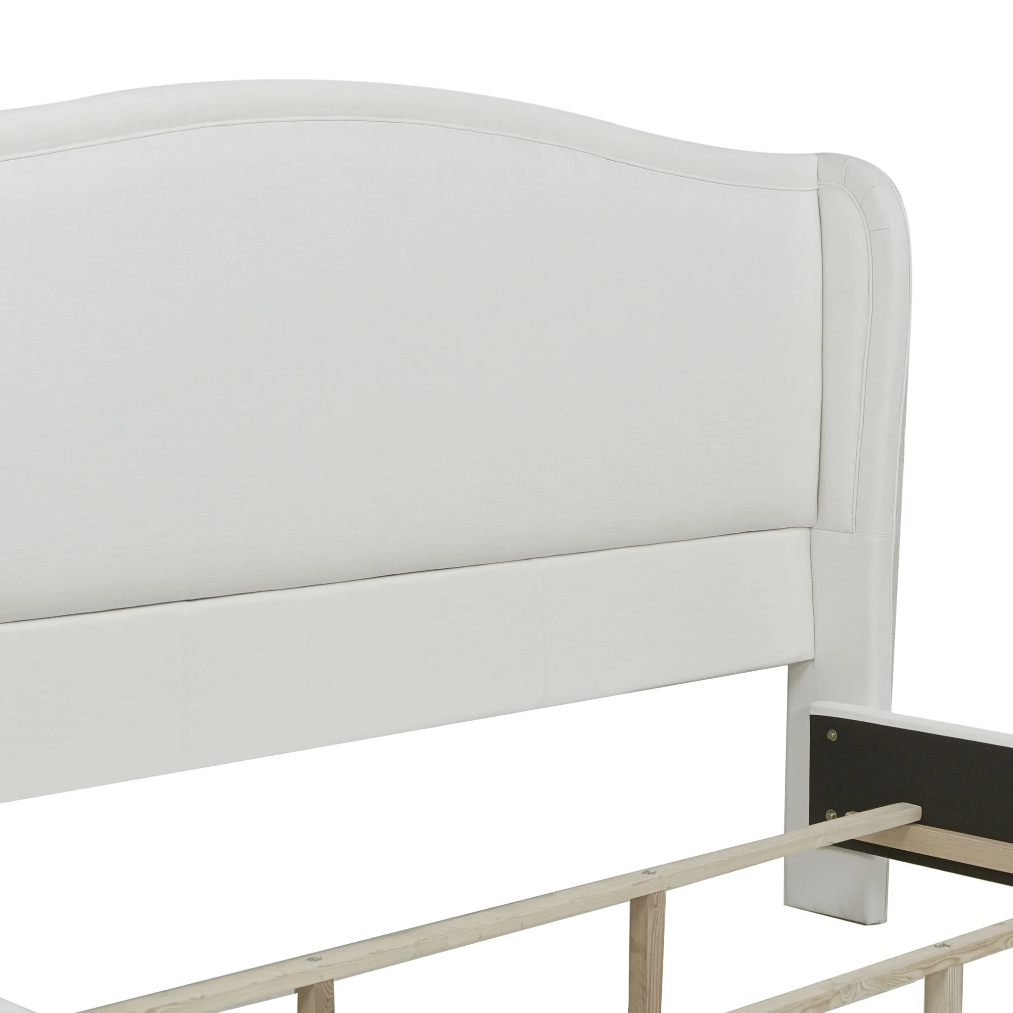 Carmen - Upholstered Wingback Panel Bed Frame - Image 9