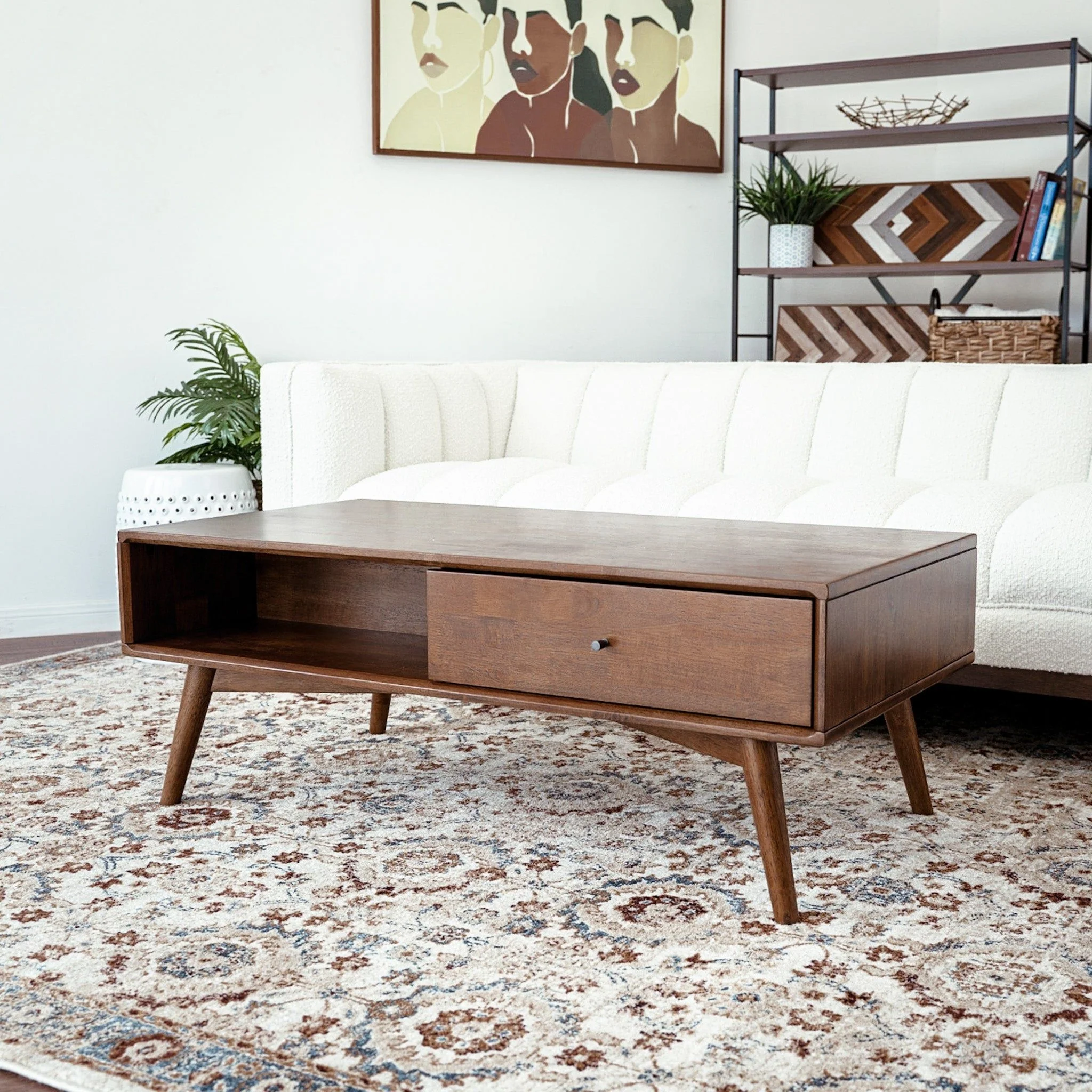 Caroline - Coffee Table - Walnut Brown - Image 2